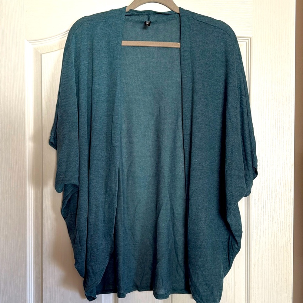 Women’s thin turquoise cardigan 
XL